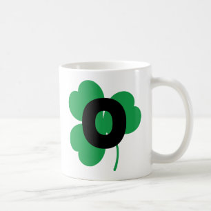 St Patrick Letter O Alphabet Coffee Mug