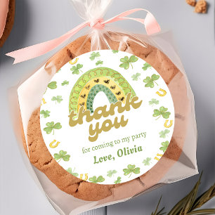 St. Patrick Lucky One Birthday Sticker 