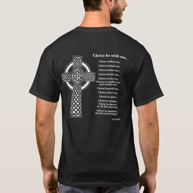 St. Patrick Prayer T-Shirt (Back)