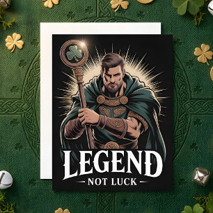 St Patrick’s Day Card Celtic Legend
