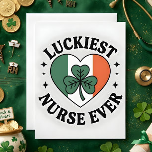 St Patrick’s Day Card for Nurse Wife