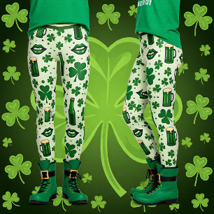 St. Patrick’s Day Clover Chug Leggings