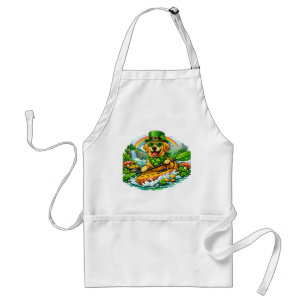 St. Patrick’s Day Dog Hiking Adventure Apron