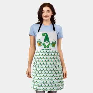 St. Patrick’s Day Gnome with Beer Mug Apron