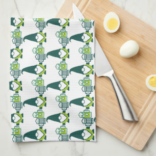 St. Patrick’s Day Gnome with Beer Mug Tea Towel