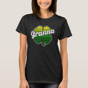 St Patrick s Day Granna Mother Irish C Shamrock T-Shirt