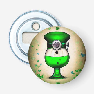 St. Patrick’s Day Green Beer in Hat Bottle Opener