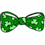 St. Patrick’s Day Green Bow Tie Photo Sculpture<br><div class="desc">This cute St. Patrick’s Day design shows a green bow tie. The image is available for a variety of products. Text adding is optional.</div>