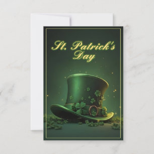 St. Patrick’s Day Hat and Shamrock Design