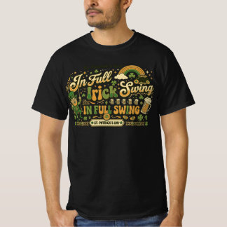 St. Patrick’s Day In Full Irish Swing T-Shirt Desi