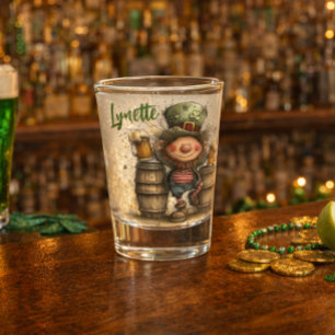 St. Patrick’s Day Leprechaun Toast Shot Glass