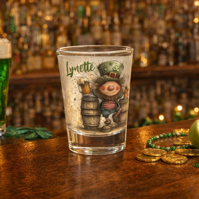 St. Patrick’s Day Leprechaun Toast Shot Glass (Creator Uploaded)