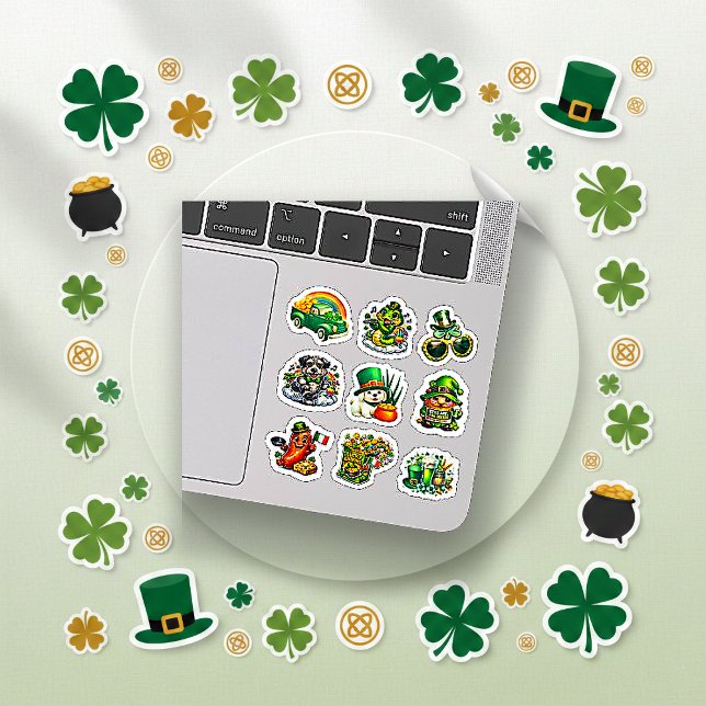 St. Patrick’s Day Lucky Charm Cartoon Set (Creator Uploaded)
