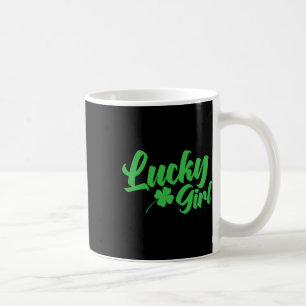 St. Patrick`s Day Lucky Girl  Coffee Mug