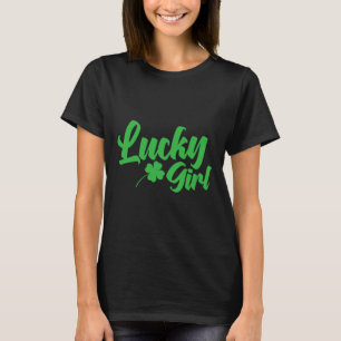 St. Patrick`s Day Lucky Girl T-Shirt