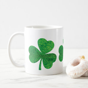St. Patrick’s Day Mug – Lucky Shamrock Coffee Cup,
