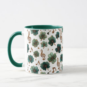 St. Patrick’s Day Musical Shamrock Mug