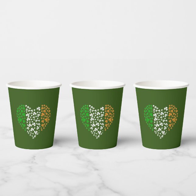 St Patrick’s day Paper Cups (Multi)