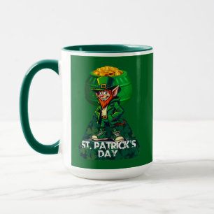 St Patrick’s Day Pot of Gold - caneca Mug
