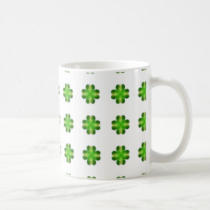 St. Patrick’s Day Shamrock Background Coffee Mug