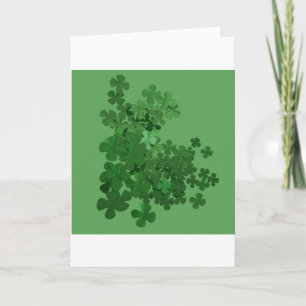 St. Patrick’s Day Shamrock Card