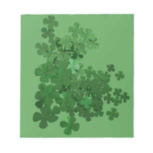 St. Patrick’s Day Shamrock Notepad