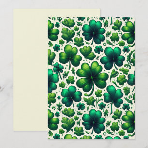 St. Patrick’s Day Shamrock Party Invitation