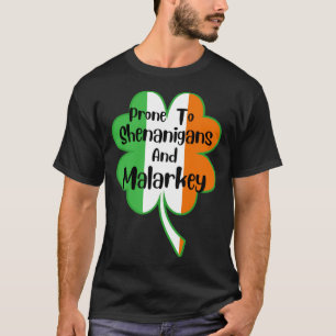 St Patrick s Day Shenanigator Shenanigans Dabbing T-Shirt