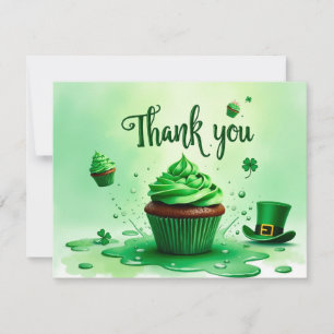 St. Patrick’s Day thank you card
