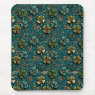 St. Patrick’s Day Vintage Shamrock Music Mouse Pad