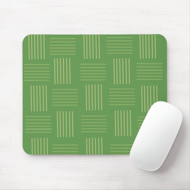 St Patrick’s Day Weave  Mouse Pad (With Mouse)