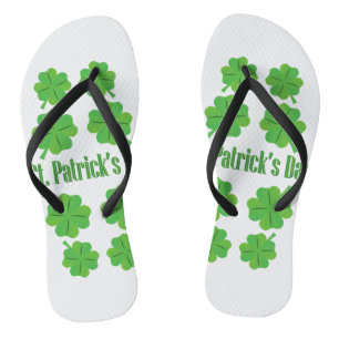 St. Patrick’s Day with clover Thongs