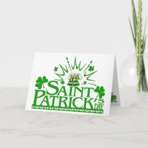 St. Patrick’s Singing Leprechauns Card