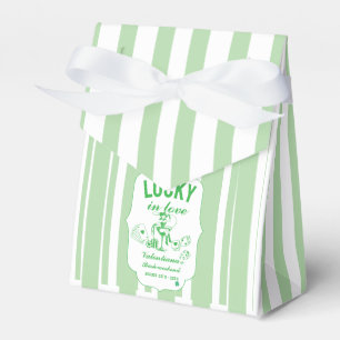 St patrick she found her lcuky charm bachelorette  favour box