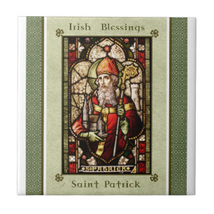 St. Patrick St. Patrick's Day Art Tile