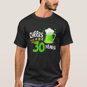 St Patricks 30Th Birthday Beer Mug 30 Years Old Te T-Shirt