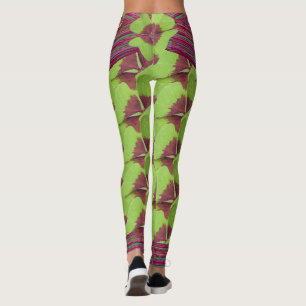 St. Patrick's -All Clover-ed Up Shamrock Leggings