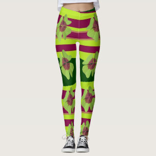 St. Patrick's -All Clover-ed Up Shamrock Leggings