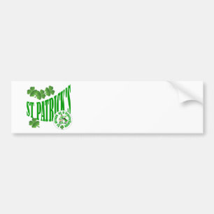 St Patrick's, as drunk as a leprechun Bumper Sticker