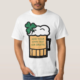 St. Patrick's Beer (Customisable) T-Shirt