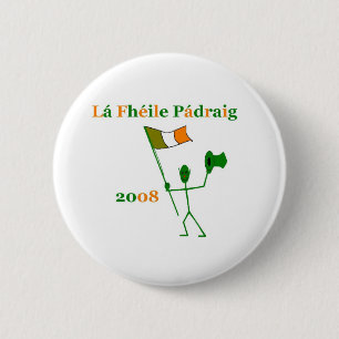 st patricks button