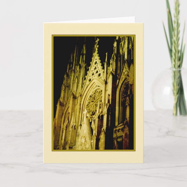 St. Patrick's Cathedral Holiday Card - Blank (Front)