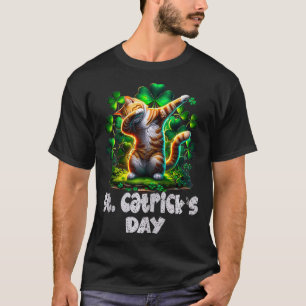 St Patricks Catricks Day Cat Saint Pattys Kitten T-Shirt
