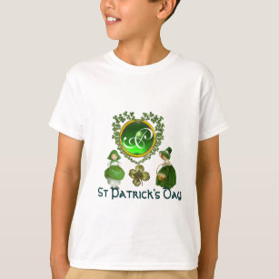ST PATRICK'S CELTIC HEART MONOGRAM T-Shirt