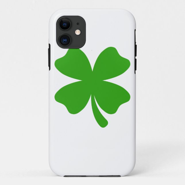 st patricks clover emoji Case-Mate iPhone case (Back)