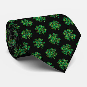 St. Patrick's Clover Men's Tie