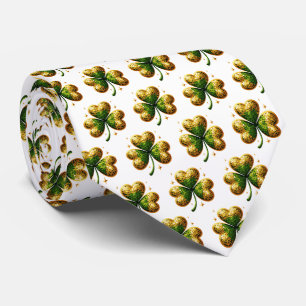 St. Patrick's Clover Men's Tie
