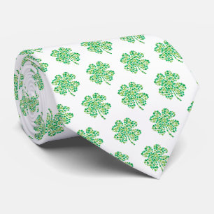 St. Patrick's Clover Men's Tie