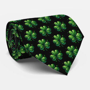St. Patrick's Clover Men's Tie