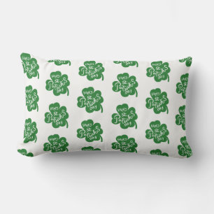 St. Patrick's Clover Pillow